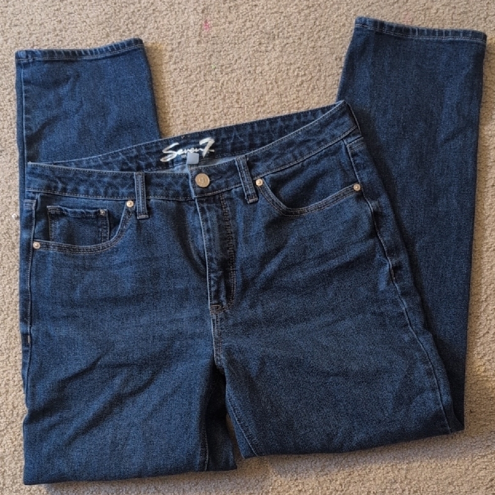 Seven7 Slim Straight Jeans Size 10